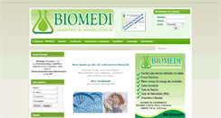 Desktop Screenshot of biomedi.com.br